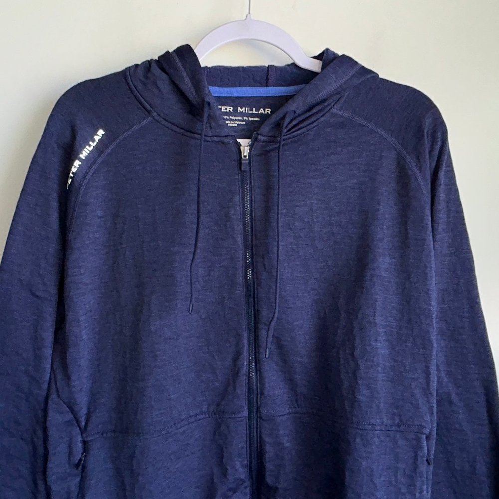 Peter Millar Active Apollo Performance Hoodie Zip… - image 6